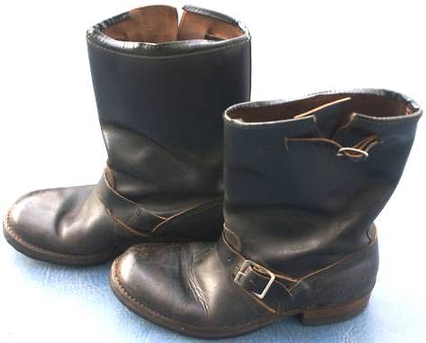 Vintage Engineer Boots: 1950'S ENGINEER BOOTS