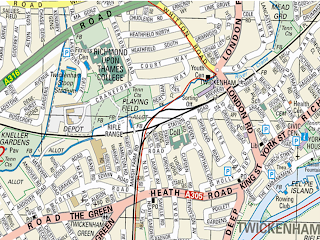 rutc-architecture09-0800524: Maps of Twickenham from history