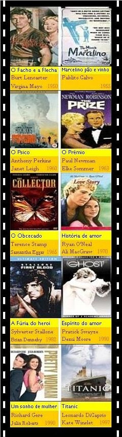 Os meus filmes