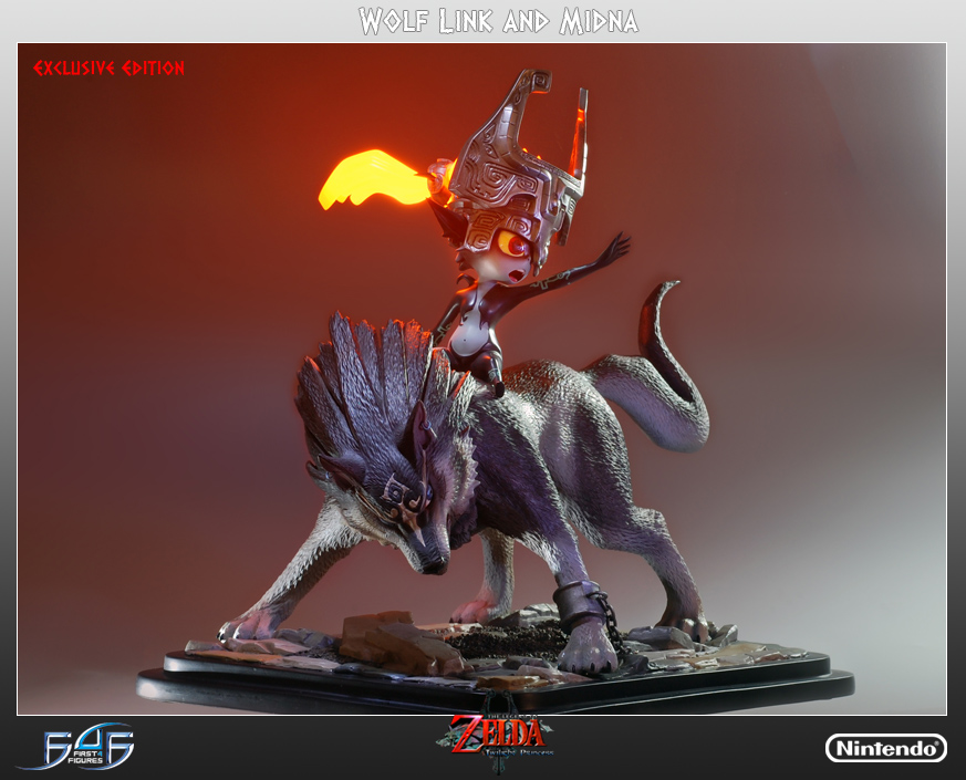 First 4 Figures Wolf Link And Midna