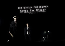 Limited edition words and pictures based on the second novel, Jefferson Greenspan Saves The World?
