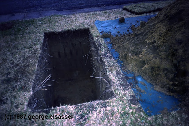 "image of empty grave", (c) 1987 george elsasser