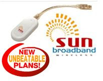 Get a SUN Broadband Wireless NOW!