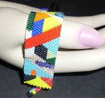 Native American In The Abstract Bracelet