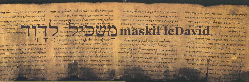 maskil leDavid