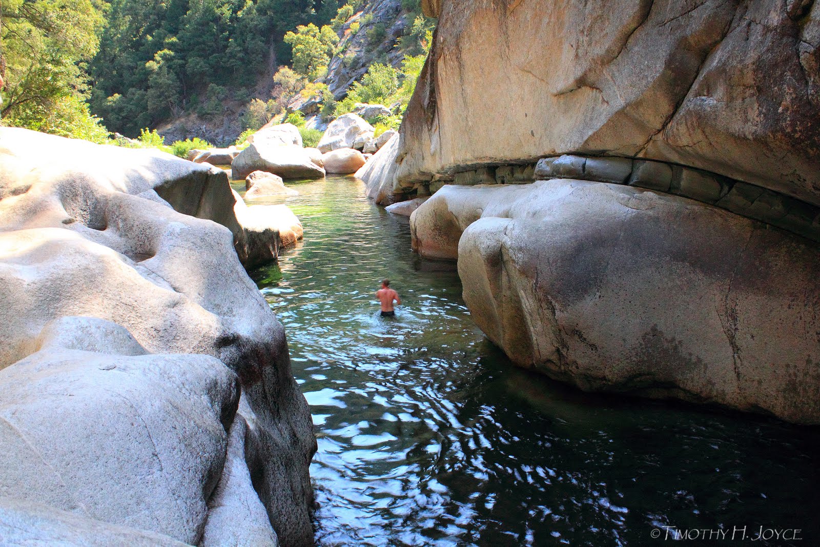 Swimming Holes of California God's Bath, Sonora, CA