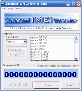 Advanced IMEI Generator v1.00