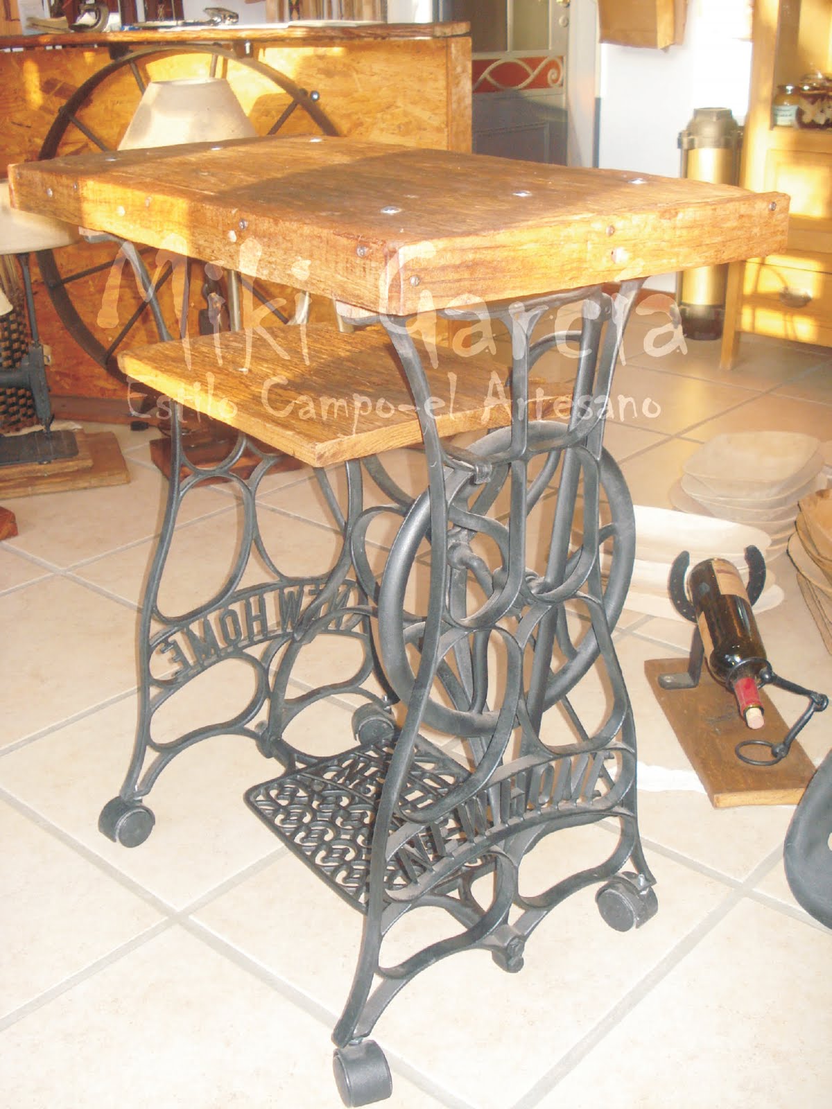 Estilo Campo " el Artesano": MESAS