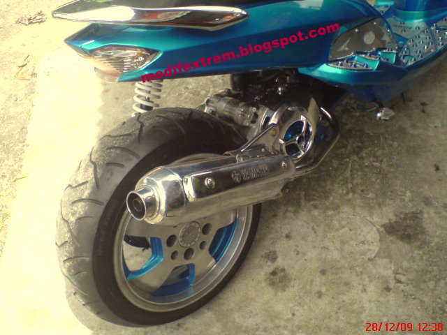 Modification Yamaha Mio Sporty  Low Rider