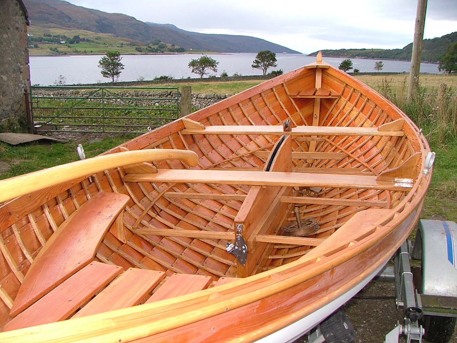Viking Boats of Ullapool: What is Wood and What Not