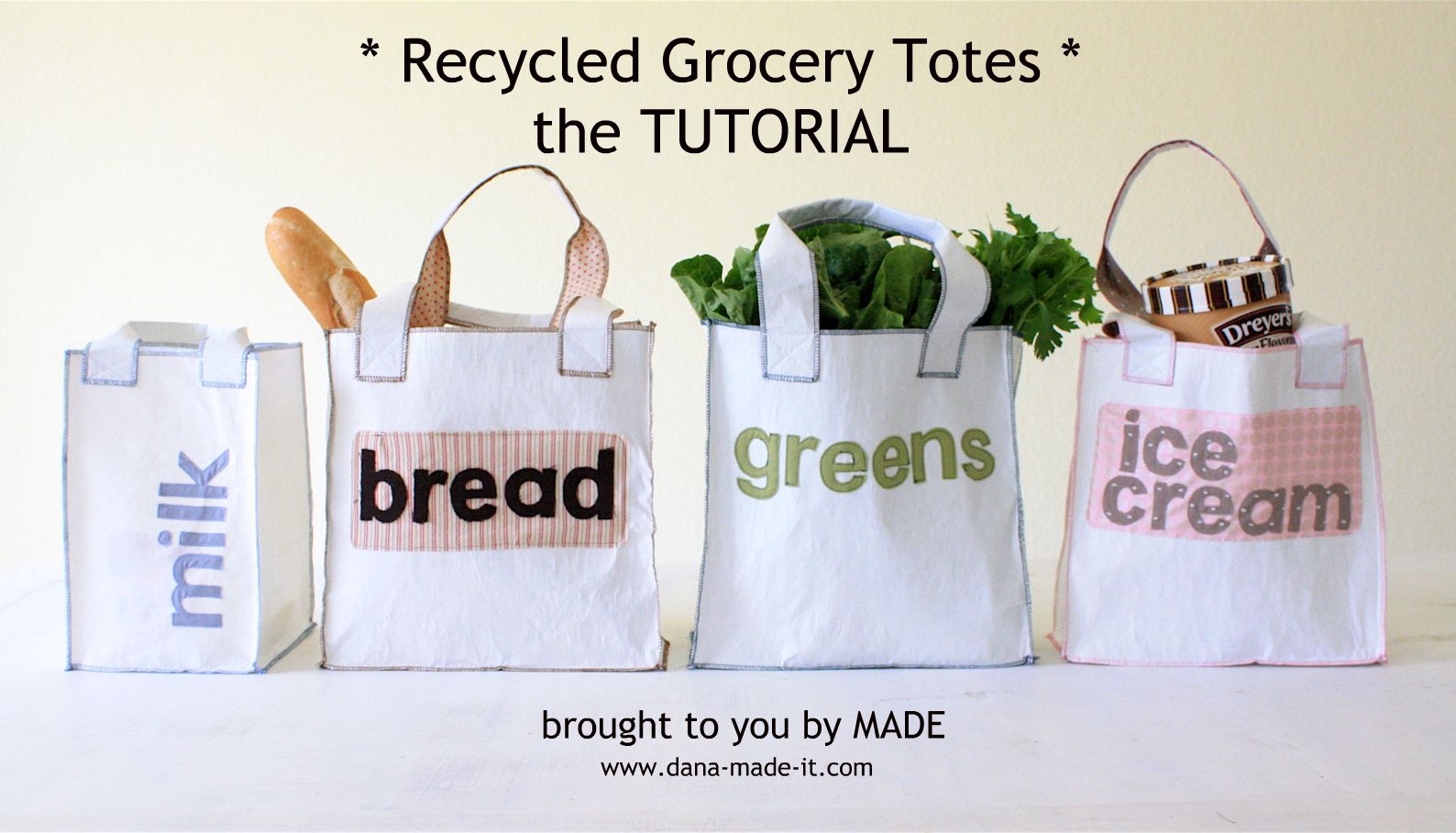 SYTYC: Recycled Grocery Totes