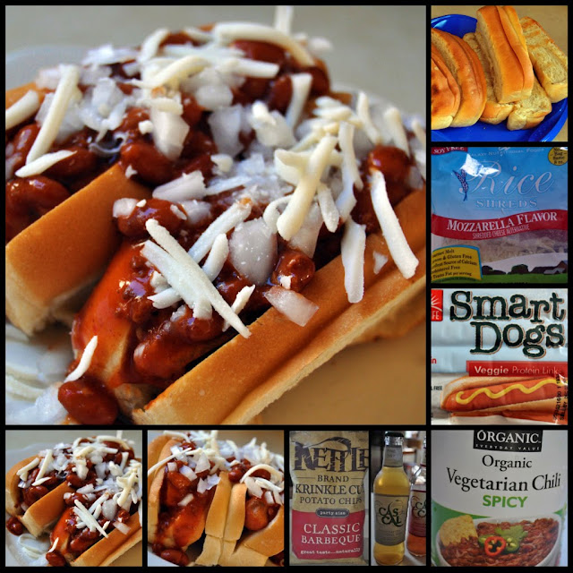 Vegan Panda Chili Cheese Dogs
