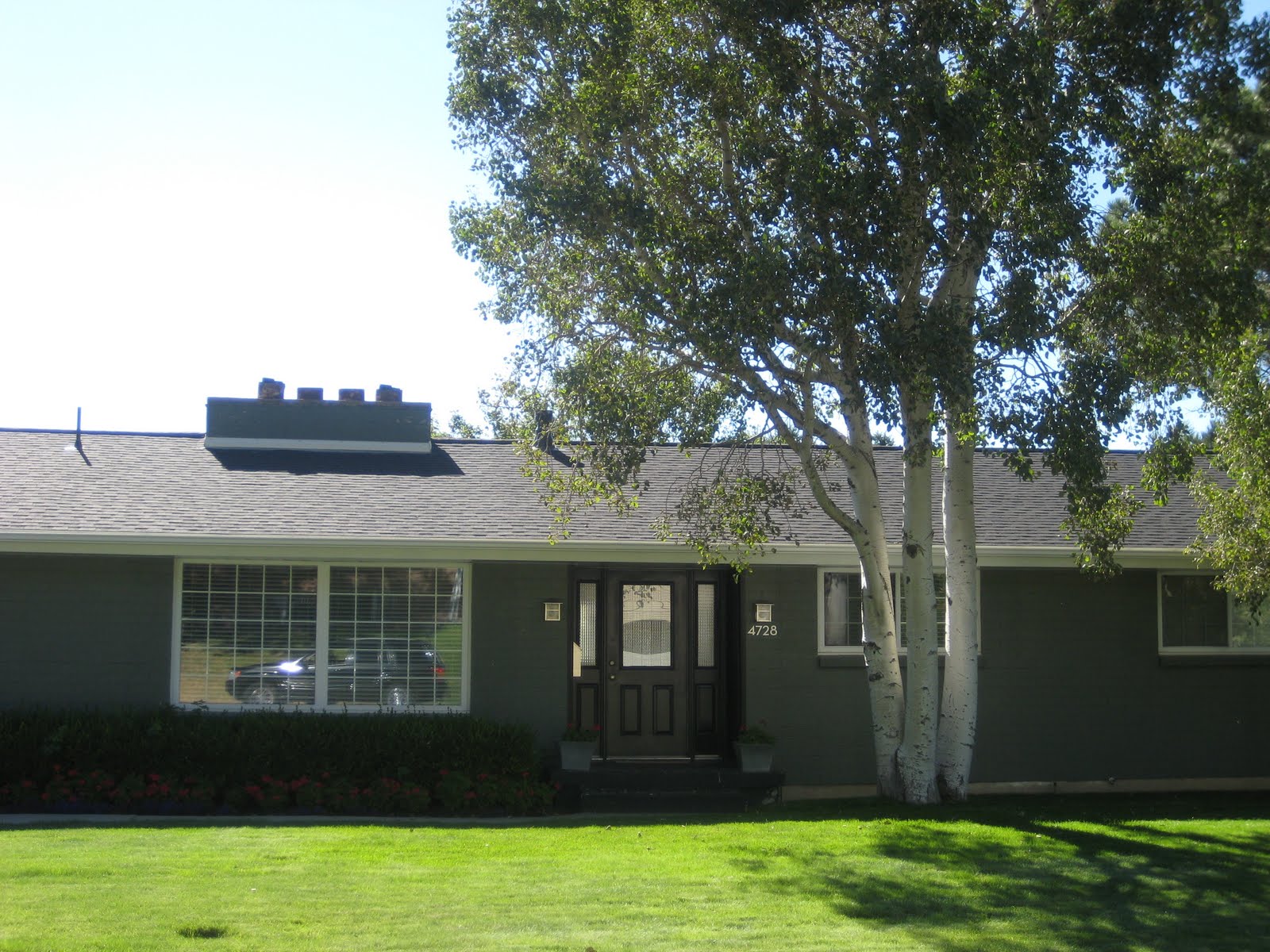 Very Fine House SLC style more brick houses.