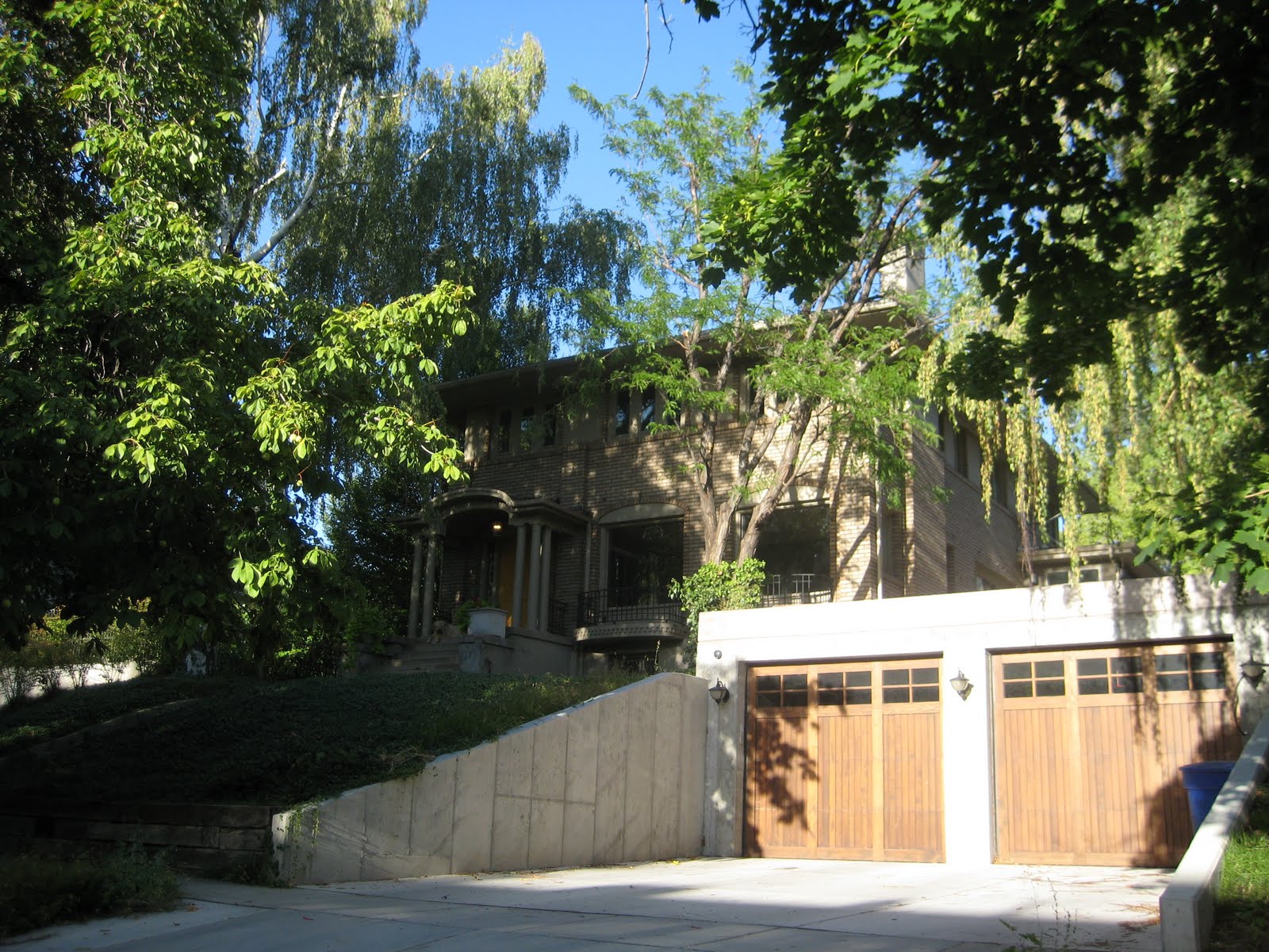 Very Fine House SLC style more brick houses.