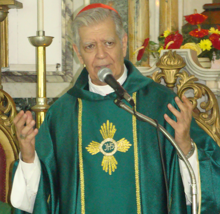 El Cardenal Urosa llama a “practicar la caridad y la santidad” en