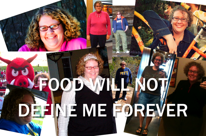 Food will not define me forever