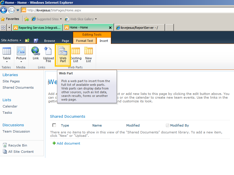 Informatics People - SharePoint developer: Intergration Reporting ...