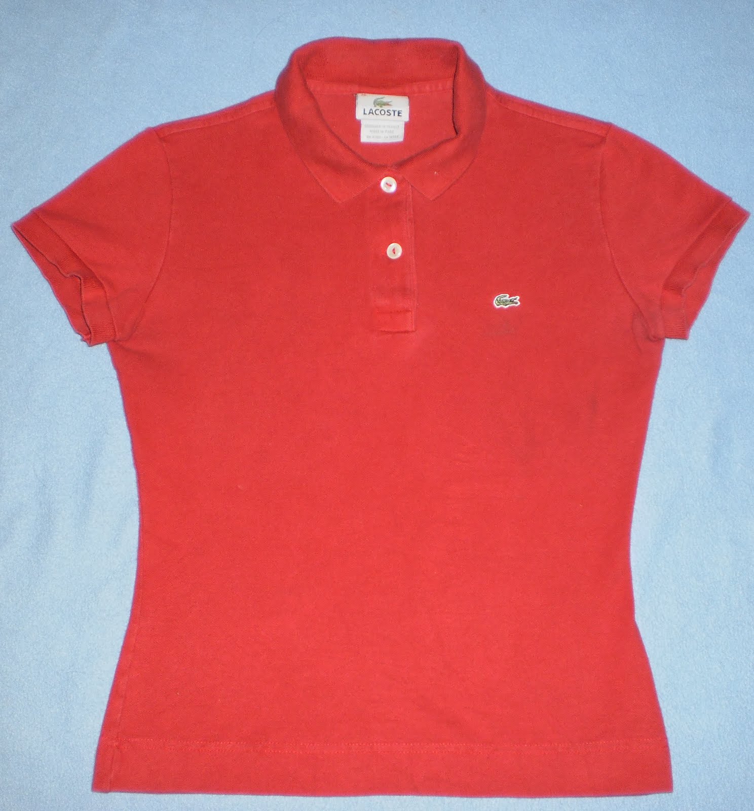 ThirteenShop: Original Lacoste shirt for girl