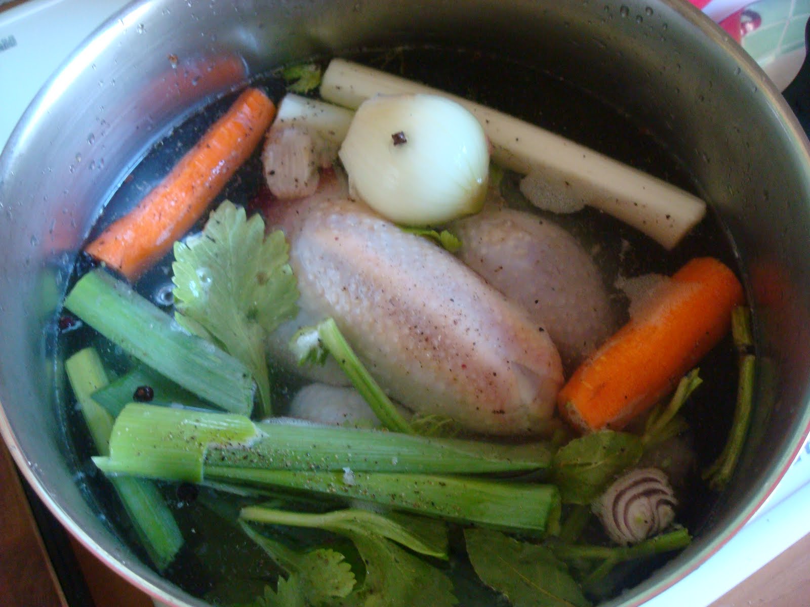 Not'e Louise: POULE AU RIZ