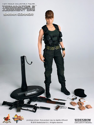 toyhaven: Hot Toys 1/6th scale Sarah Connor PREVIEW