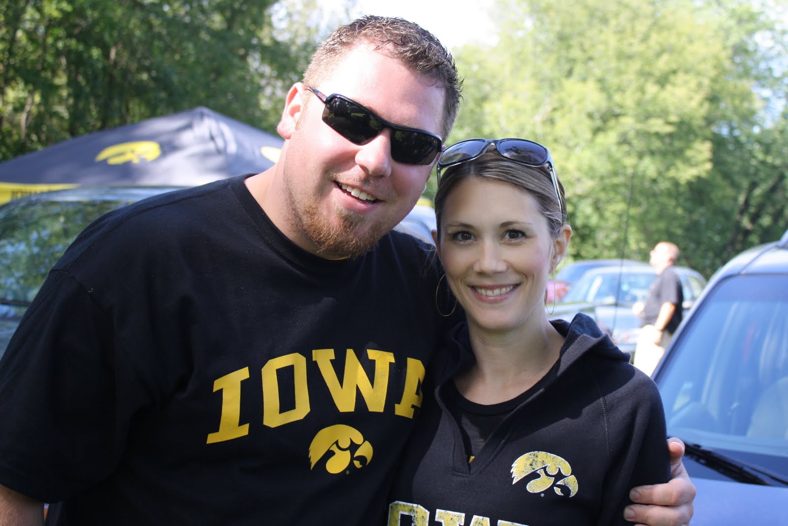 A Peakin To Our Lives tailgating in Iowa City