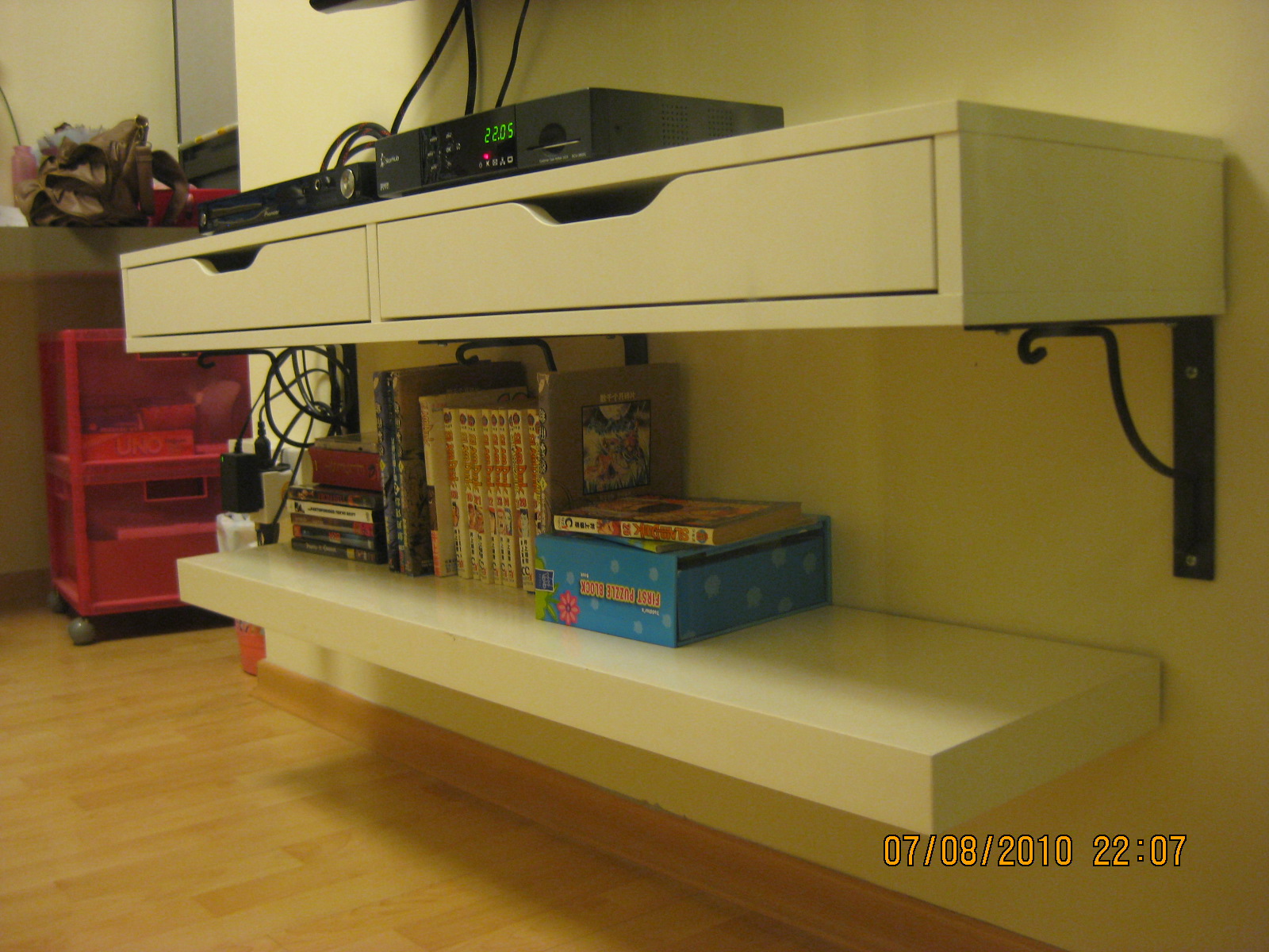 CoCo Thinking Out Loud... New IKEA wall shelf