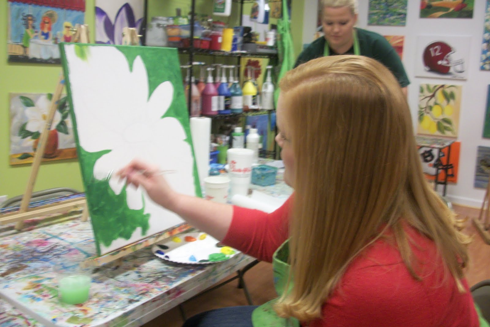 Women's Resource Center Mobile Paint n Pals Holds Fundraiser Paint