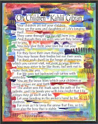 On Children Kahlil Gibran
