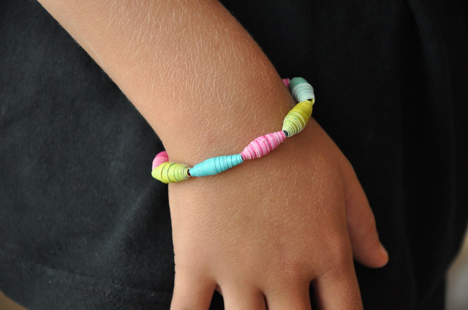 Simply Home and Family paper beads