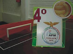 4° Lugar na 1ª Copa AFM de Futebol de Mesa - modalidade lisos - 2010