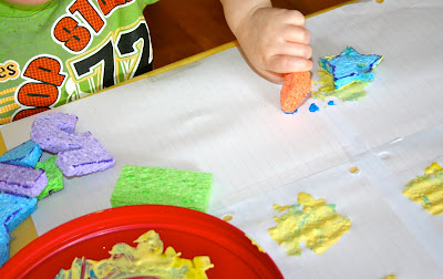 painting with toddlers