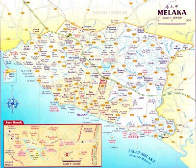 :: Peta Melaka ::