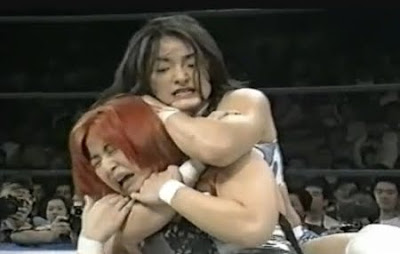 Candy Okutsu - Ayako Hamada - japanese female wrestling - wrestling