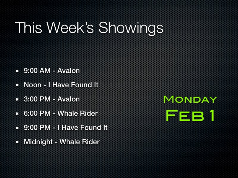 spring film schedule spring film schedule