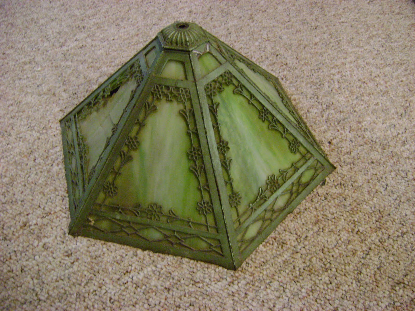 Adventures In Ebay Antique Tiffany Style Lamp Shade