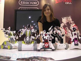 Erector spykee robots image with model
