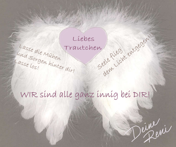 Willkommen in Renates Eckchen: Seele, spann&amp;#39; deine Flügel aus .........