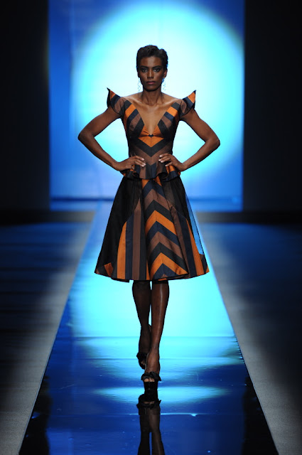 Deola Sagoe at Africa Fashion Week 2010