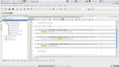 My Developer Notes: Creando un Java ListBox