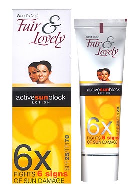fair and lovely sunblock