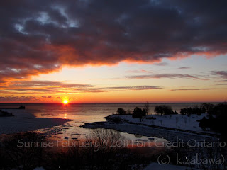 Sunrise Lake Ontario Canada