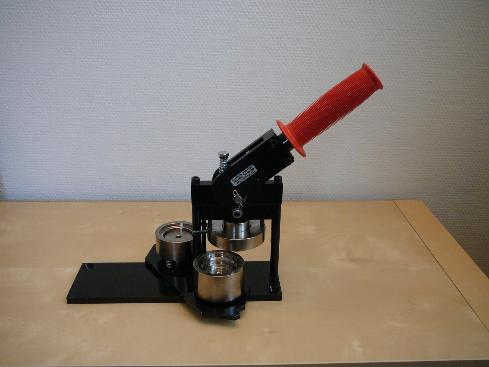 Nadia Barthlomé: Premiers essais avec ma machine à badges