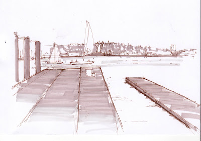 wood boat docks design
