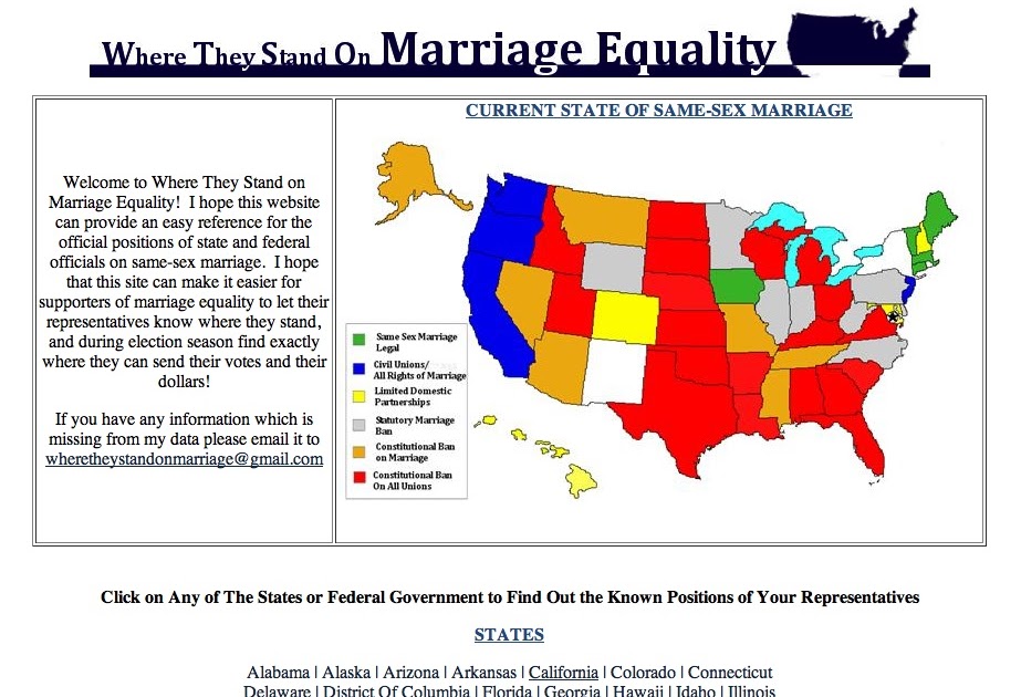 Marriage Equality Maps Same Sex Marriage Gay Marriage Legal