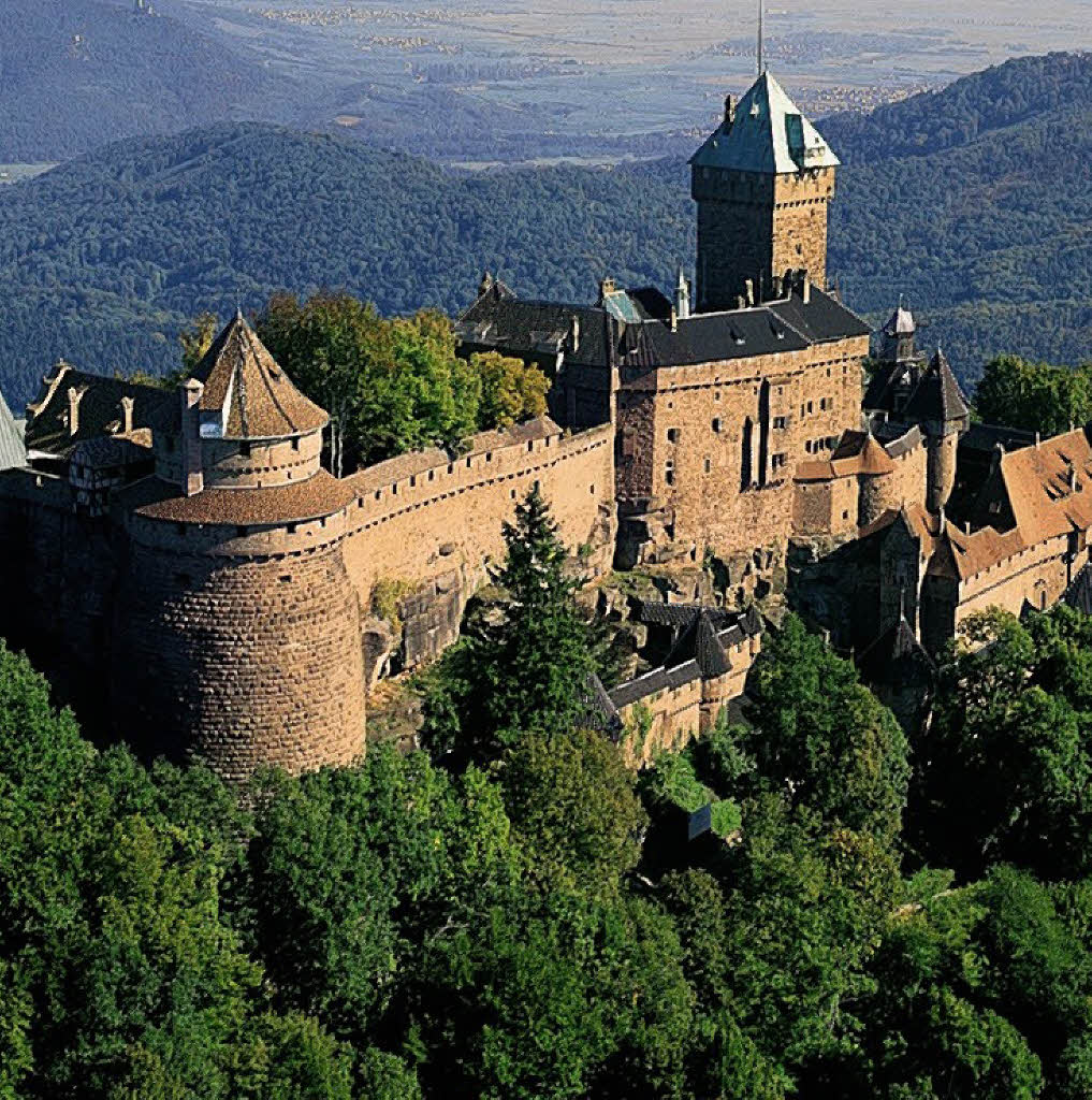 Castles in Europe Haut Koenigsbourg