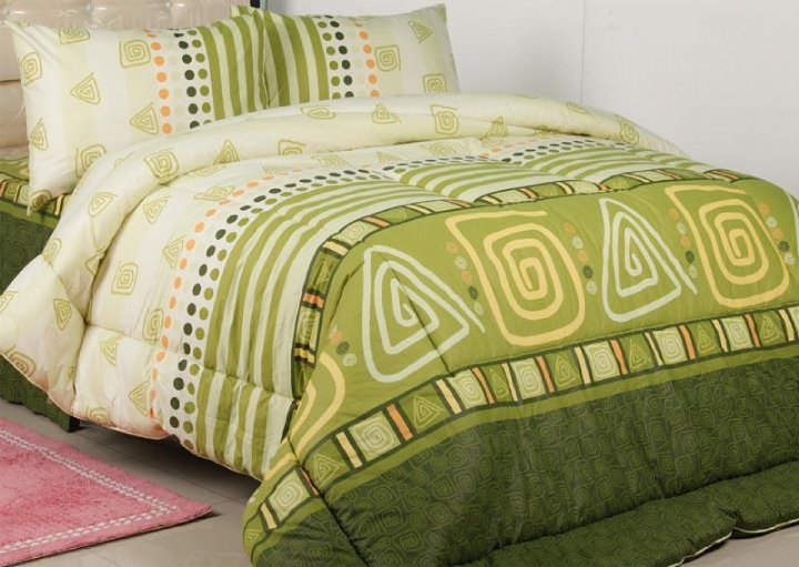 Jogja Bed Cover Ukiran