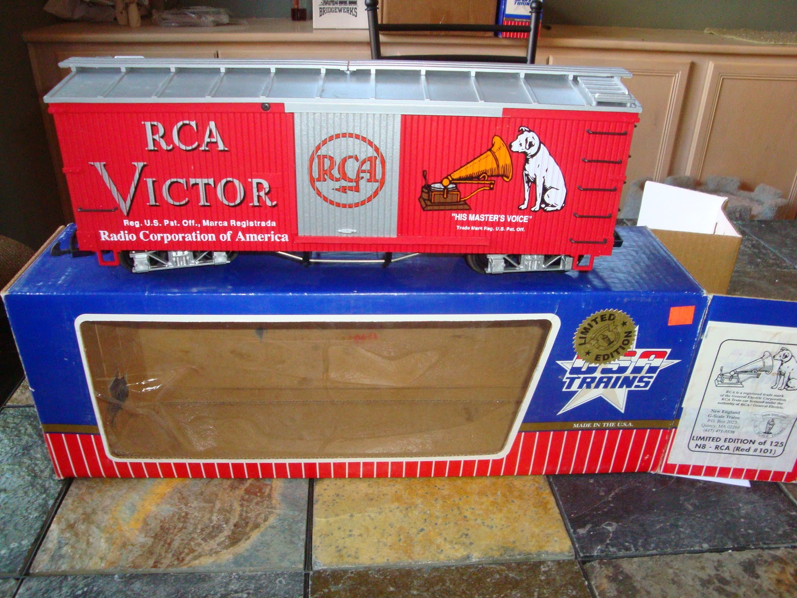 Gandy Dancer Motivator Selling Model Railroad Equipment on EBay Dec
