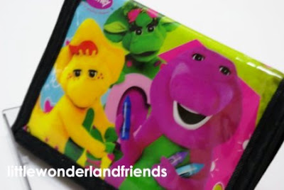 LittleWonderlandFriends: Barney Dinosaur Baby Bop & BJ Wallet Purse ...