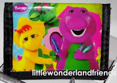 LittleWonderlandFriends: Barney Dinosaur Baby Bop & BJ Wallet Purse ...