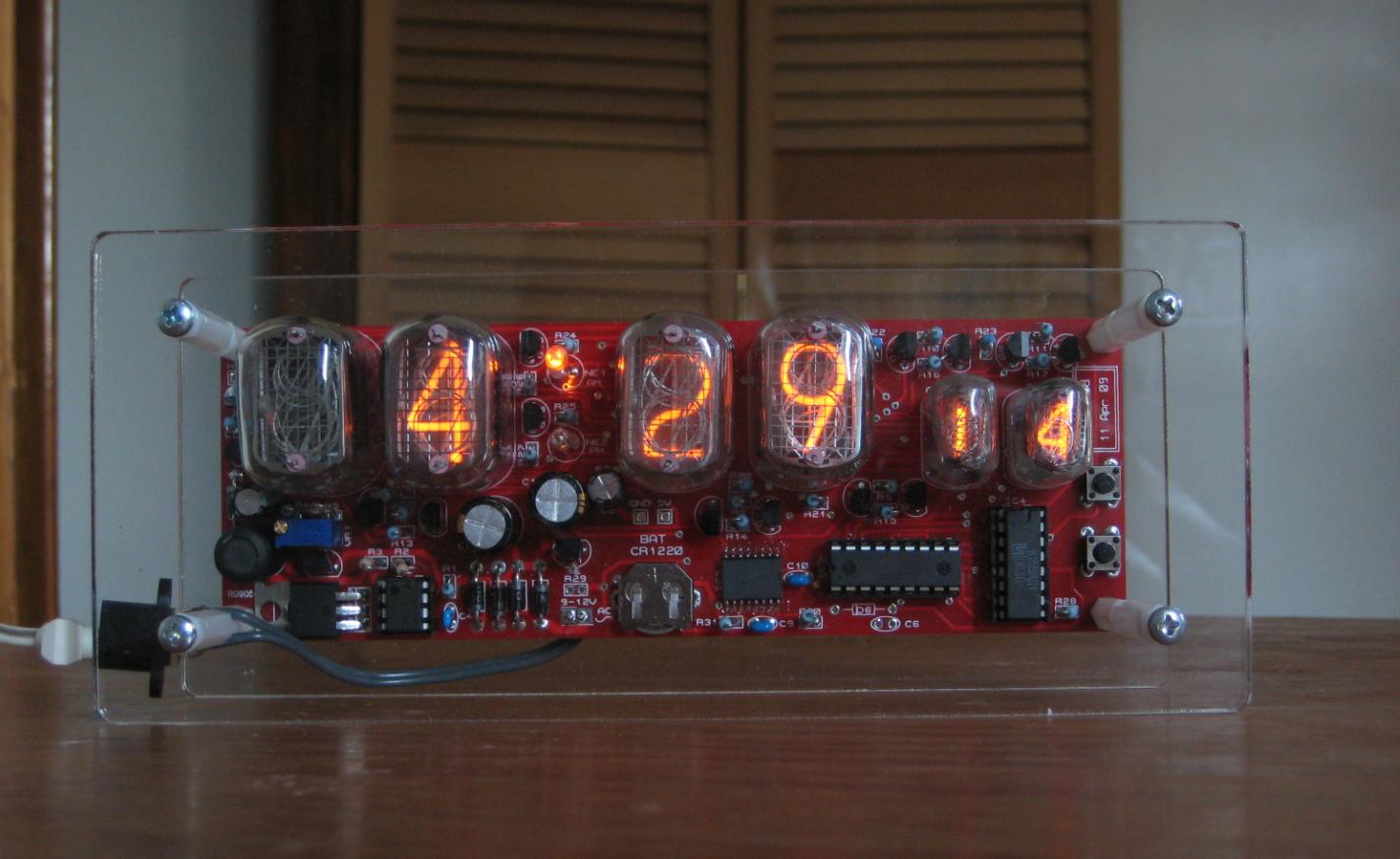 Wise time with Arduino: Nixie clock
